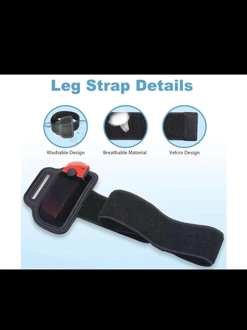 Switch Joy-Con Controller Leg Strap